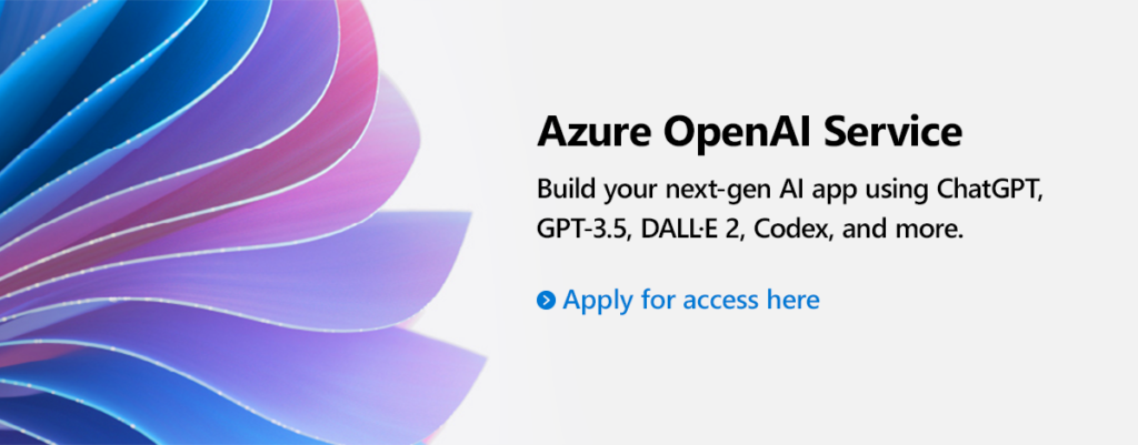 ChatGPT now available on Azure OpenAI Service