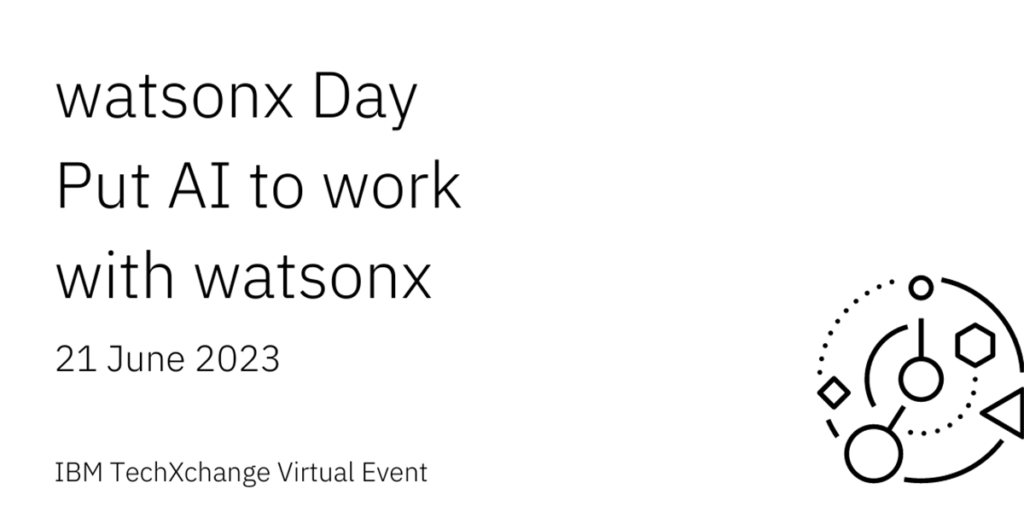 IBM WatsonX Day to Unveil AI Tech on June 21st